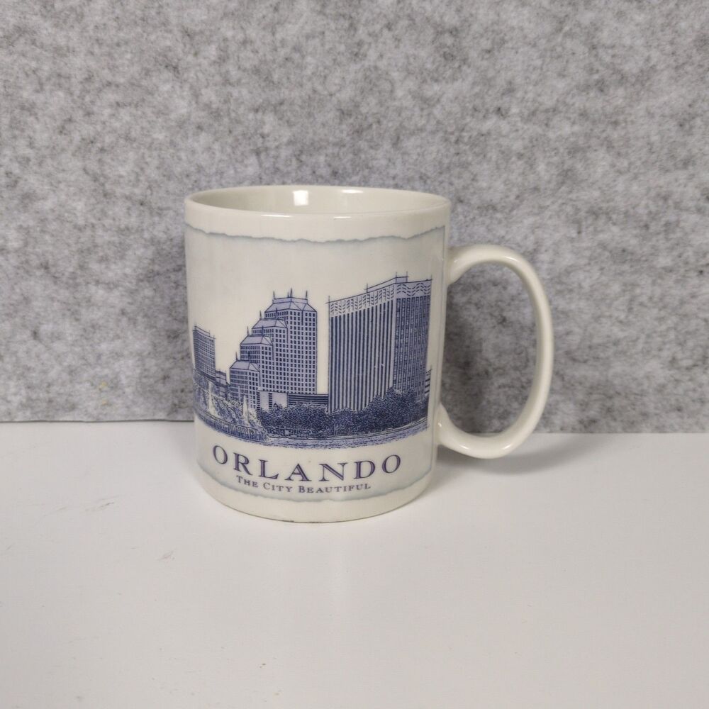 Starbucks Architectural Series Coffee Mug Orlando The City Beautiful 18 oz